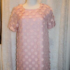 entro pink spring dress size small